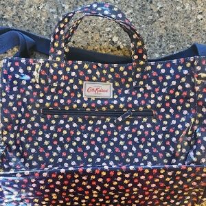 Cath Kidston Navy Floral Tote Bag